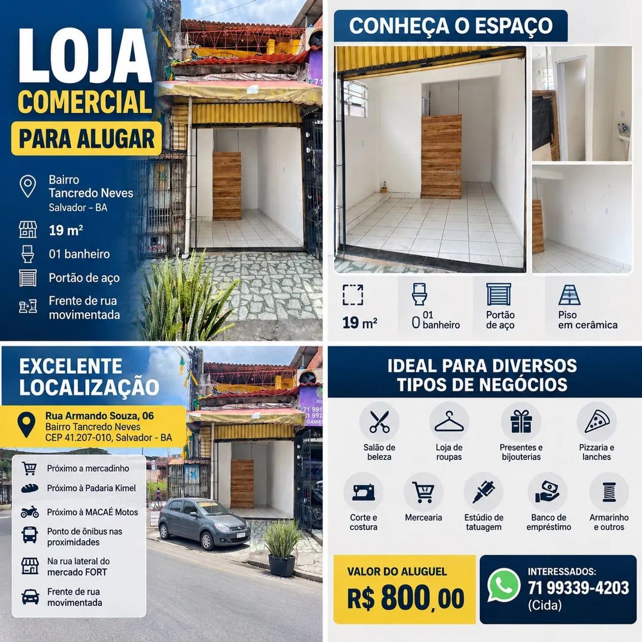 Aluguel de loja