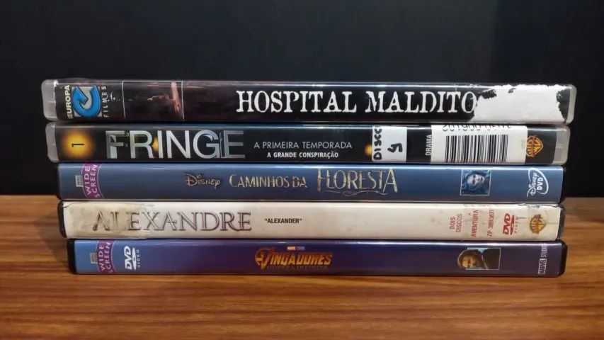 PACK DVD FILMES ORIGINAIS 