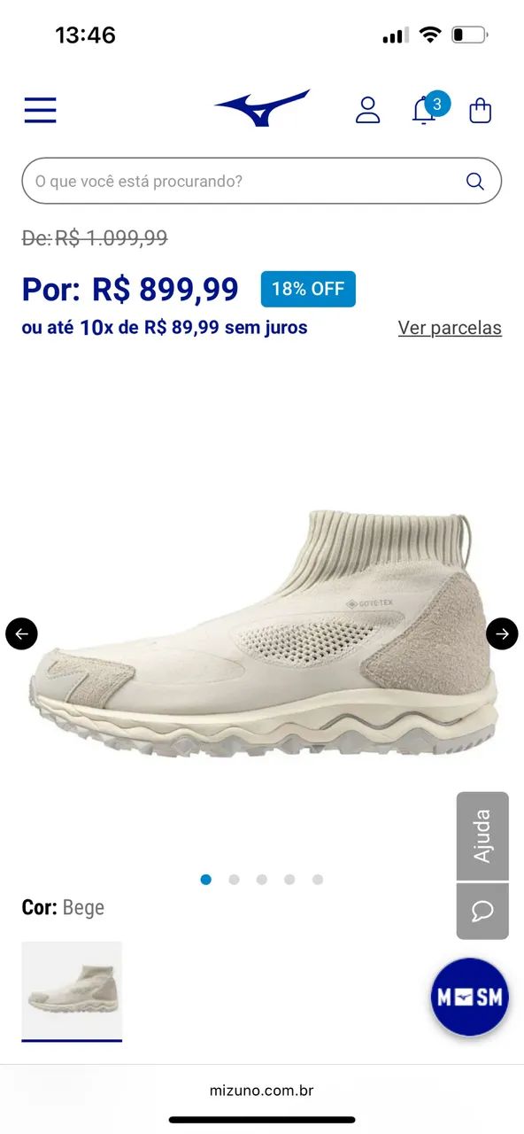 Mizuno Gore tex - Calçados Esportivos - Maracanã, Colombo