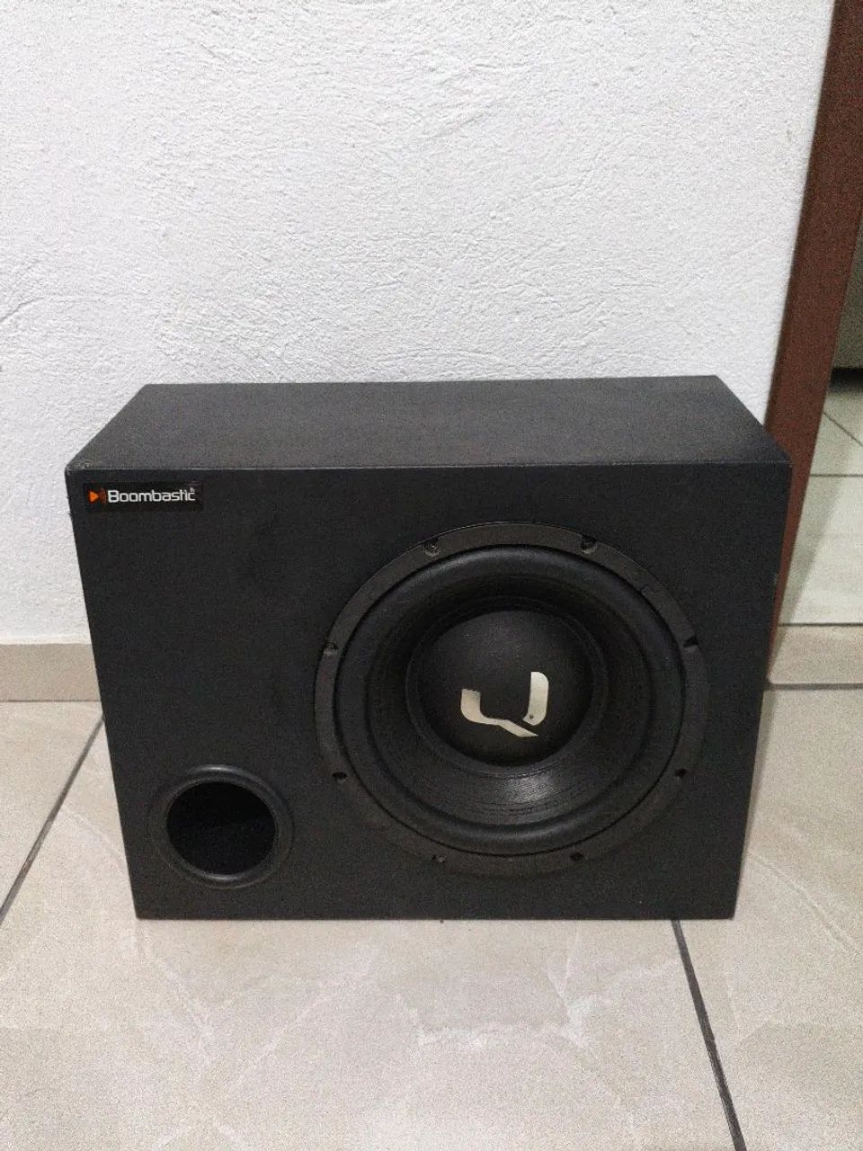 subwoofer 10 polegadas marca Questo 350W. Semi novo com caixa. - Foto 2