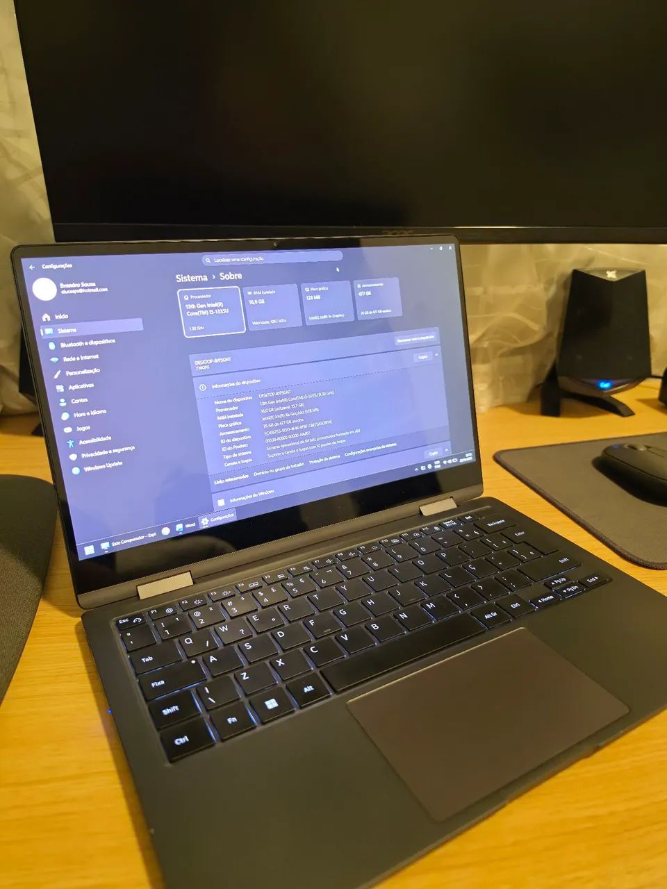 Notebook Galaxy book 3 360 16gb - Foto 2