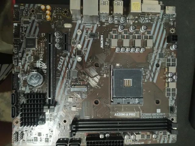 Placa Mãe MSI A520M-A PRO DDR4 - Foto 2