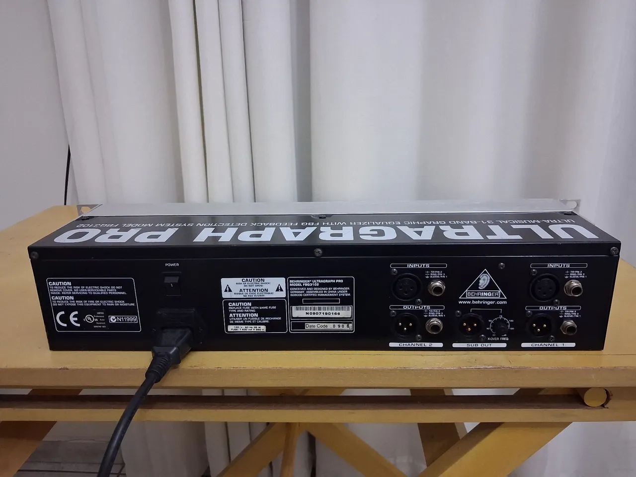 Equalizador Behringer FBQ3102  - Foto 4