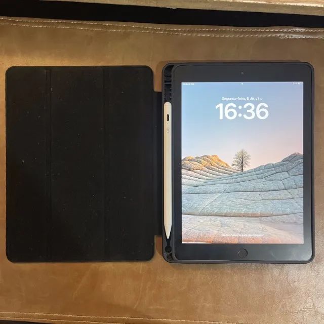 iPad 6a Geração 128GB Wi-Fi + Chip (Cinza Espacial) c/ Apple Pencil - Foto 5