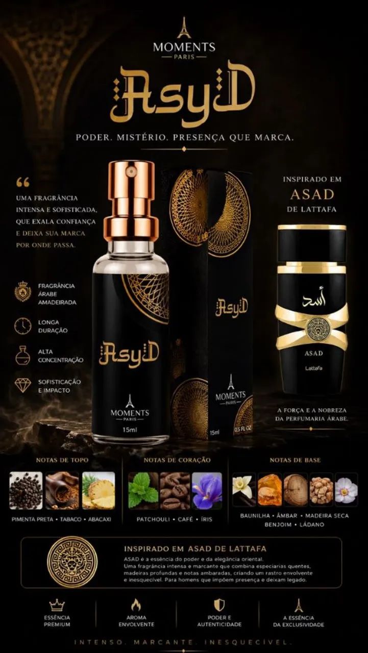 Perfumes importados Momentos Paris - Foto 5