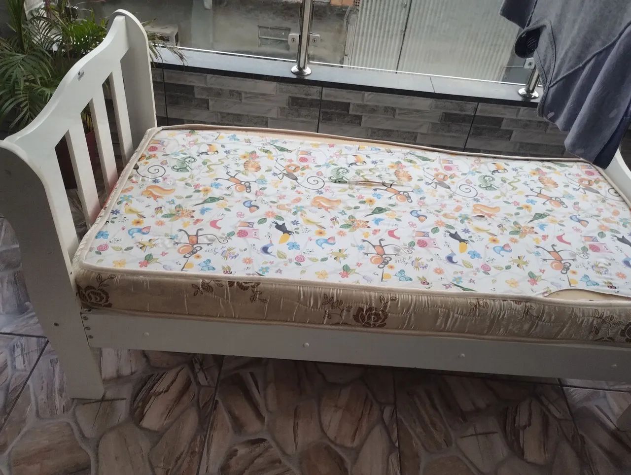 Cama com colchão infantil  - Foto 4