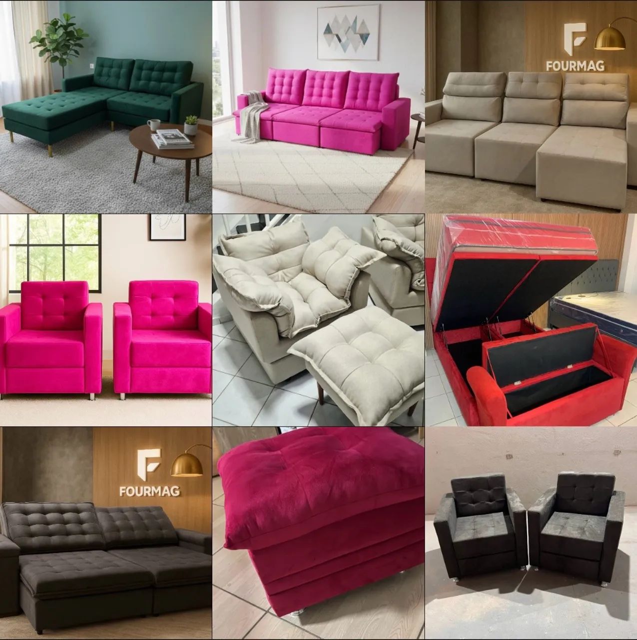 Sofás, camas, baús, poltronas e sofás  - Foto 2