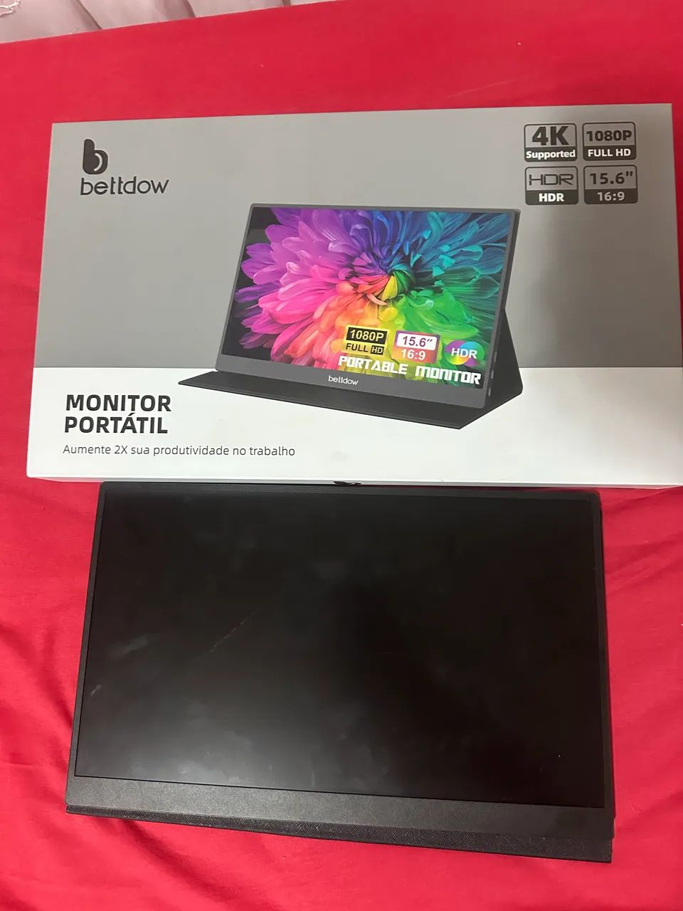 Monitor Portátil Bettdow Brand/ Full Hd Ips 15.6