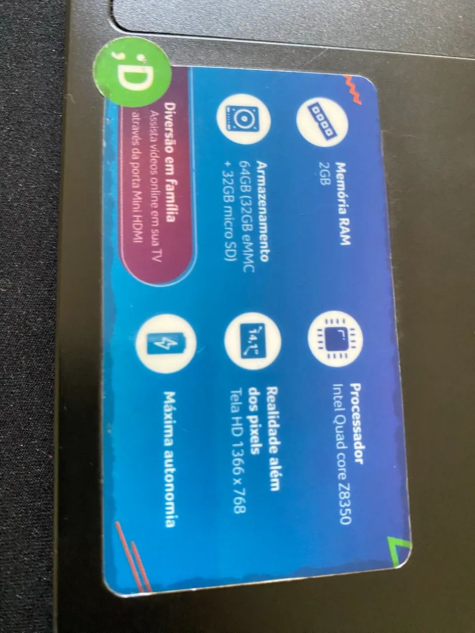Notebook Multilaser - Ideal para estudos e uso básico - Foto 3