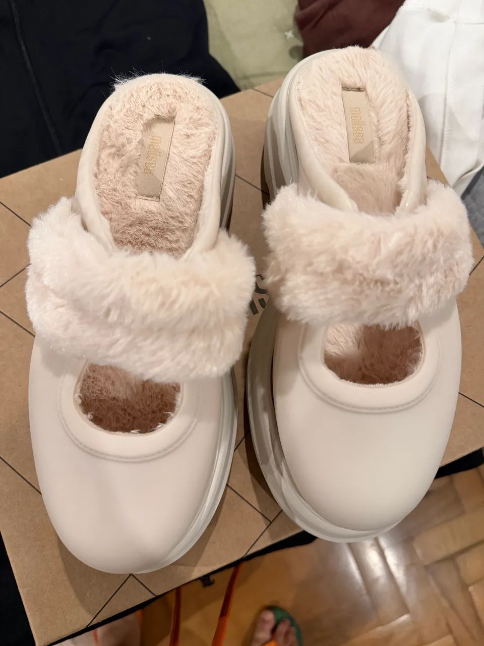 Melissa clog platform warm