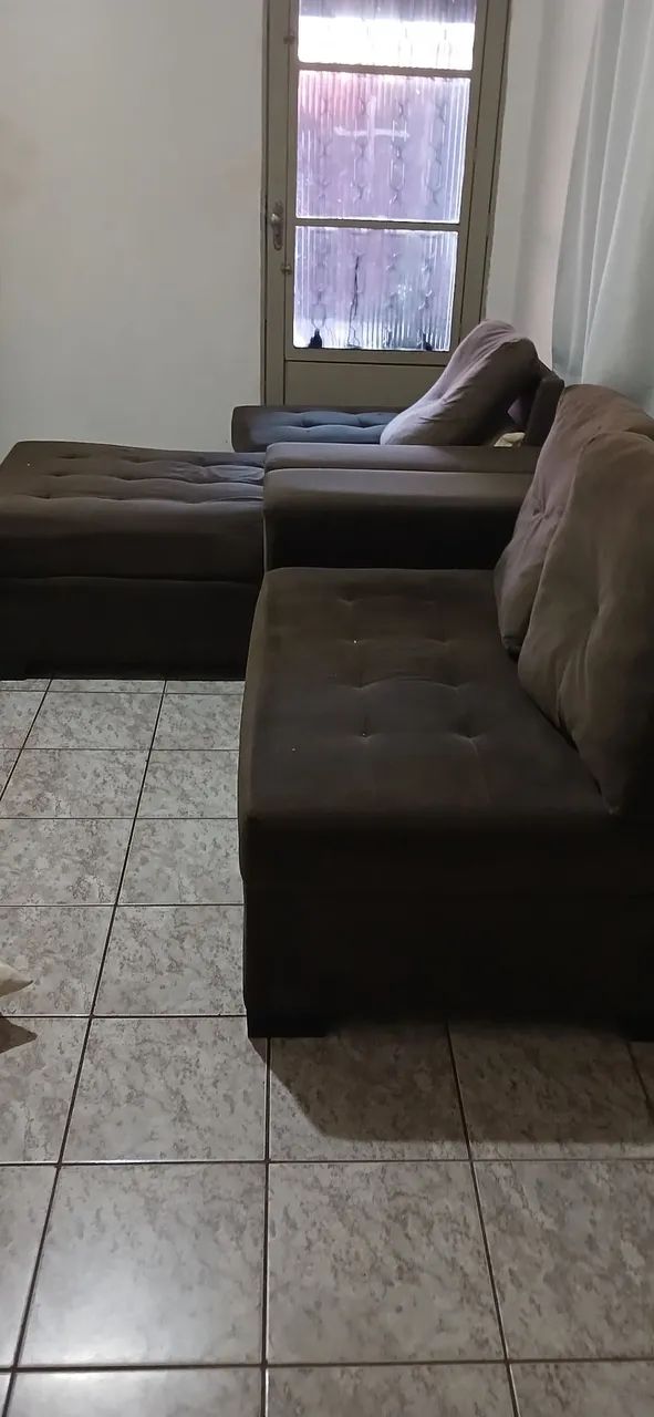 Jogo de sofá 4 pç,tv 50 " cama box king magnético .