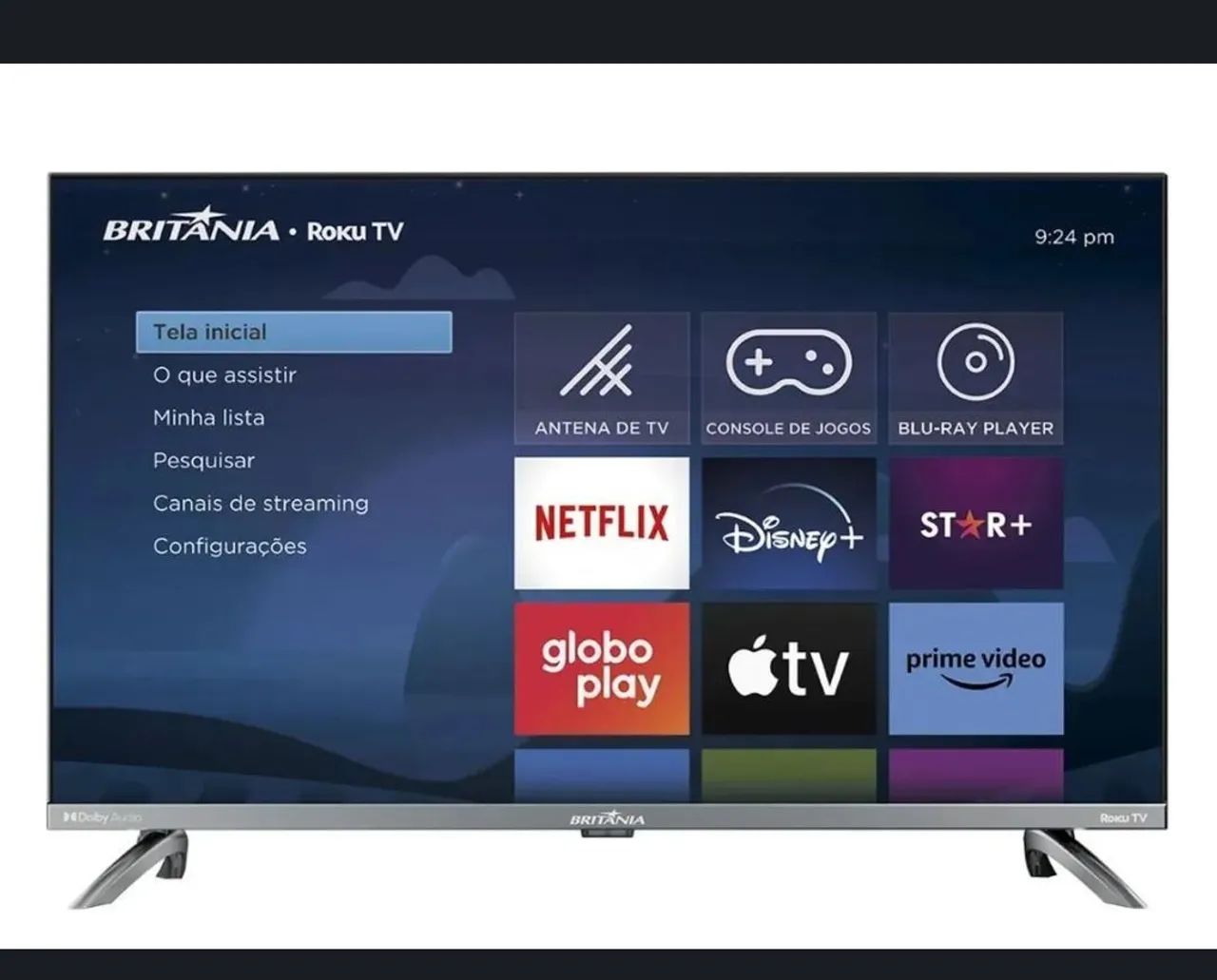 TV Britânia 32 polegadas Roku - Foto 3