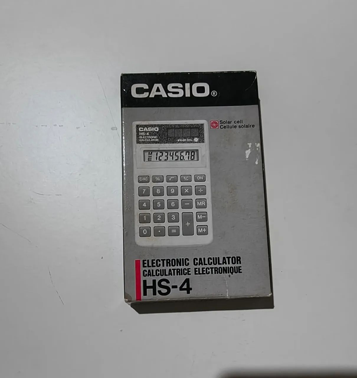 Calculadora Casio antiga  - Foto 4