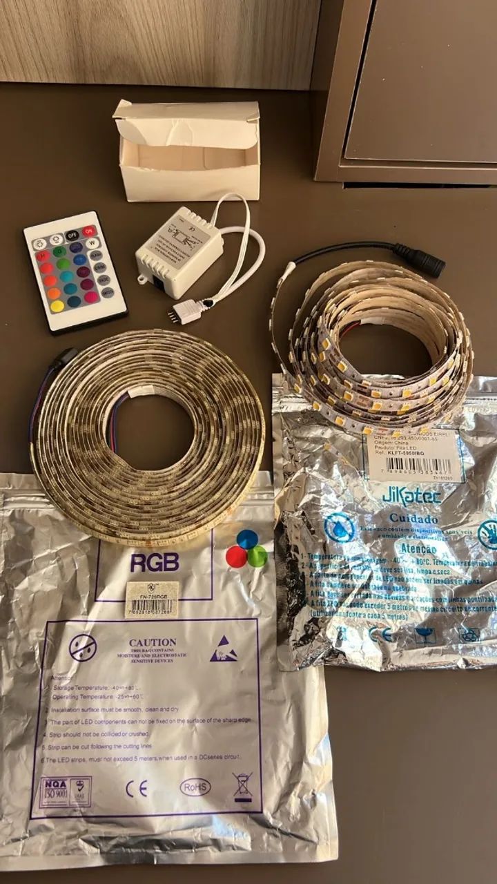 Fitas de Led com 5 metros (2 unidades)