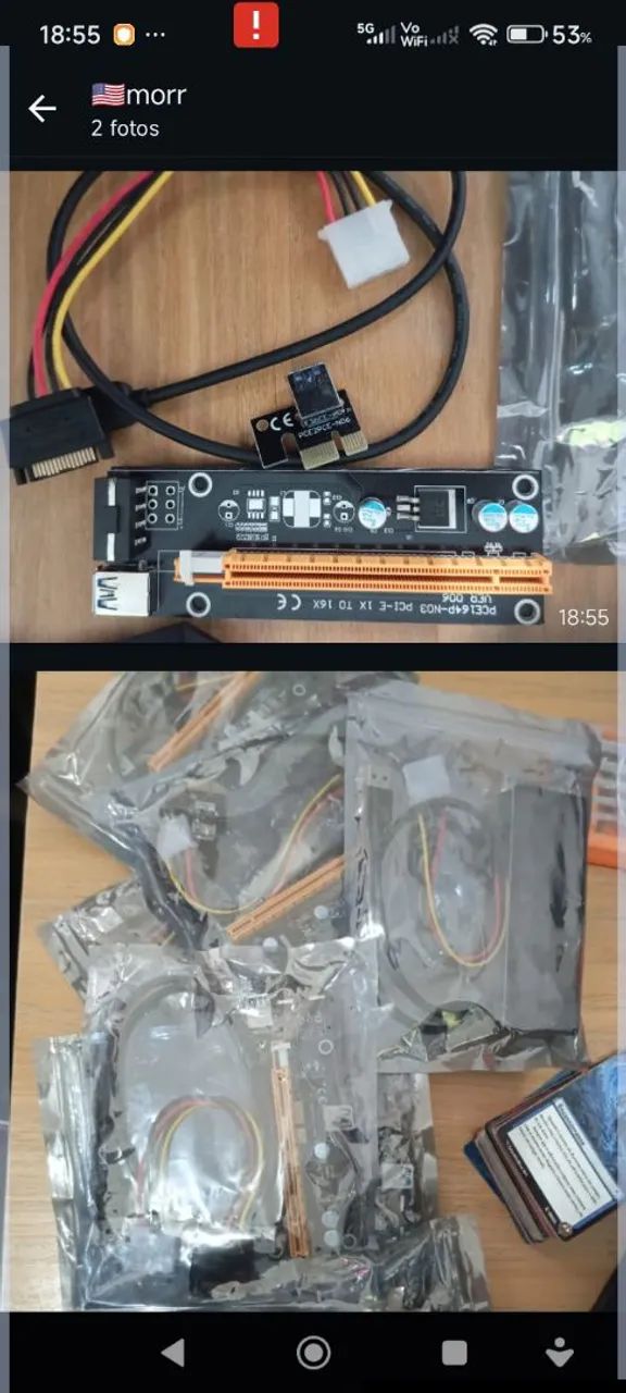 Placa Rise de Mineração Gráfica 