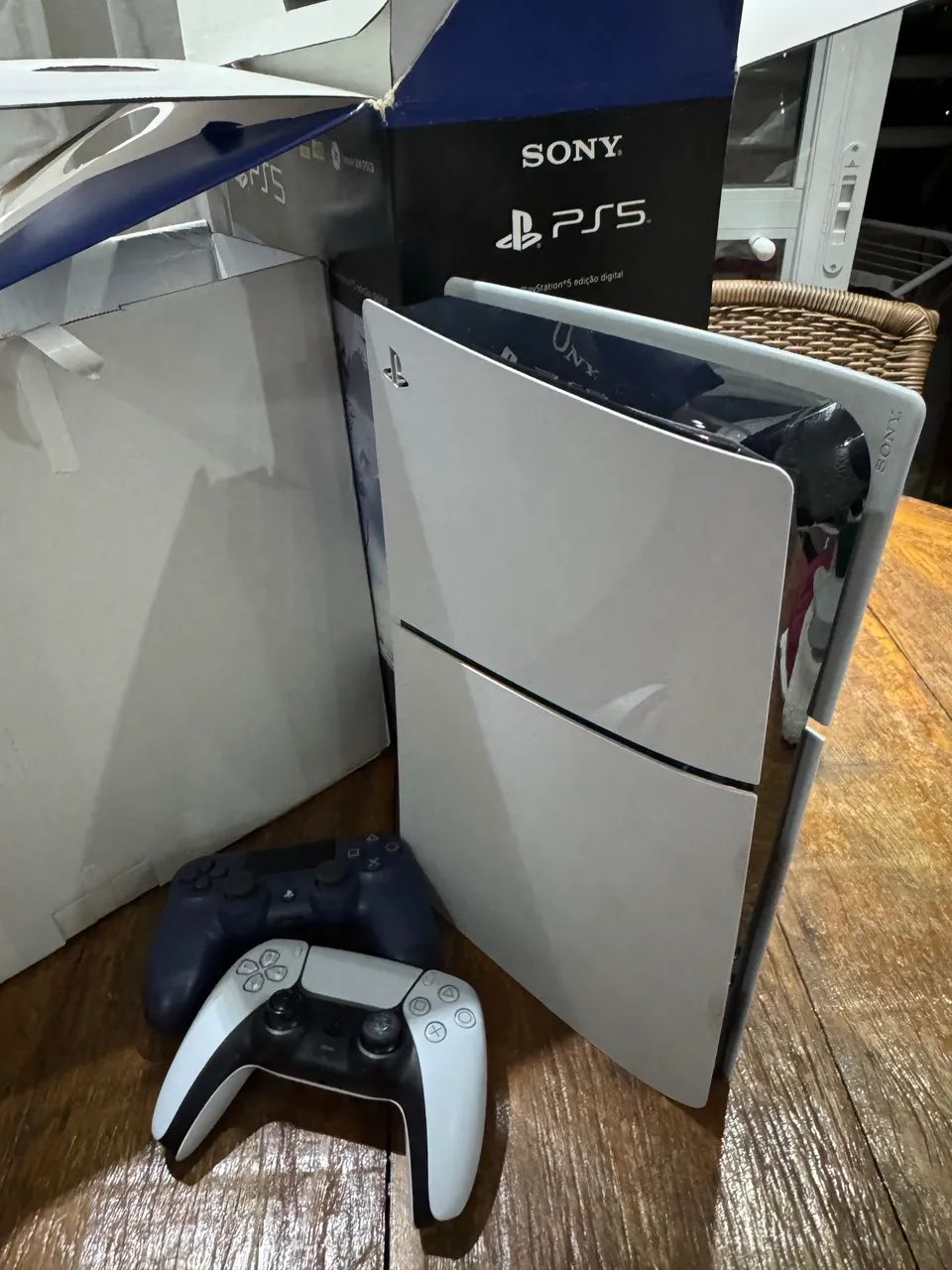 Ps5 slim 1tb 2 controle  - Foto 2