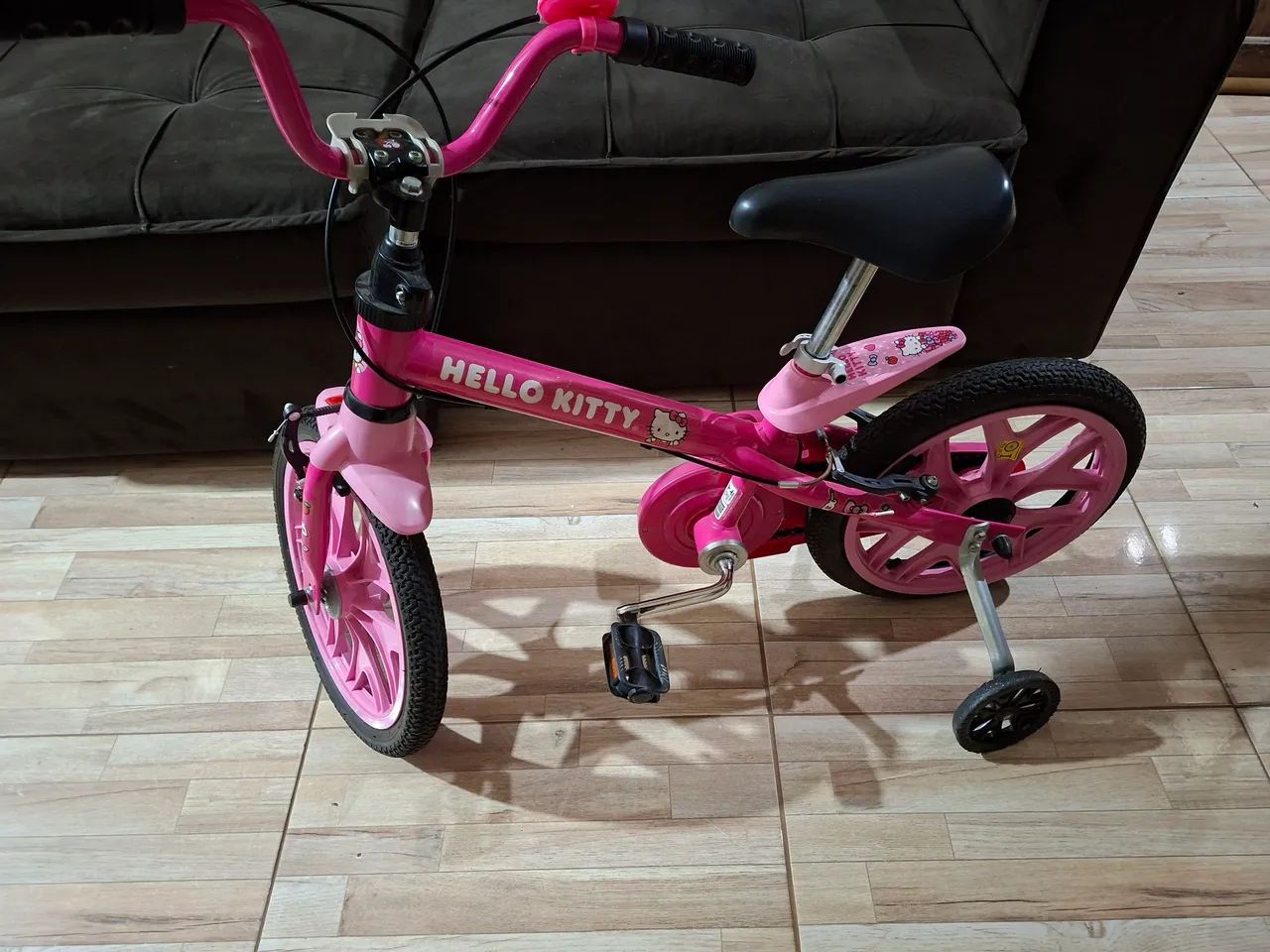 Vendo bicicleta infantil hello kitty - Foto 3