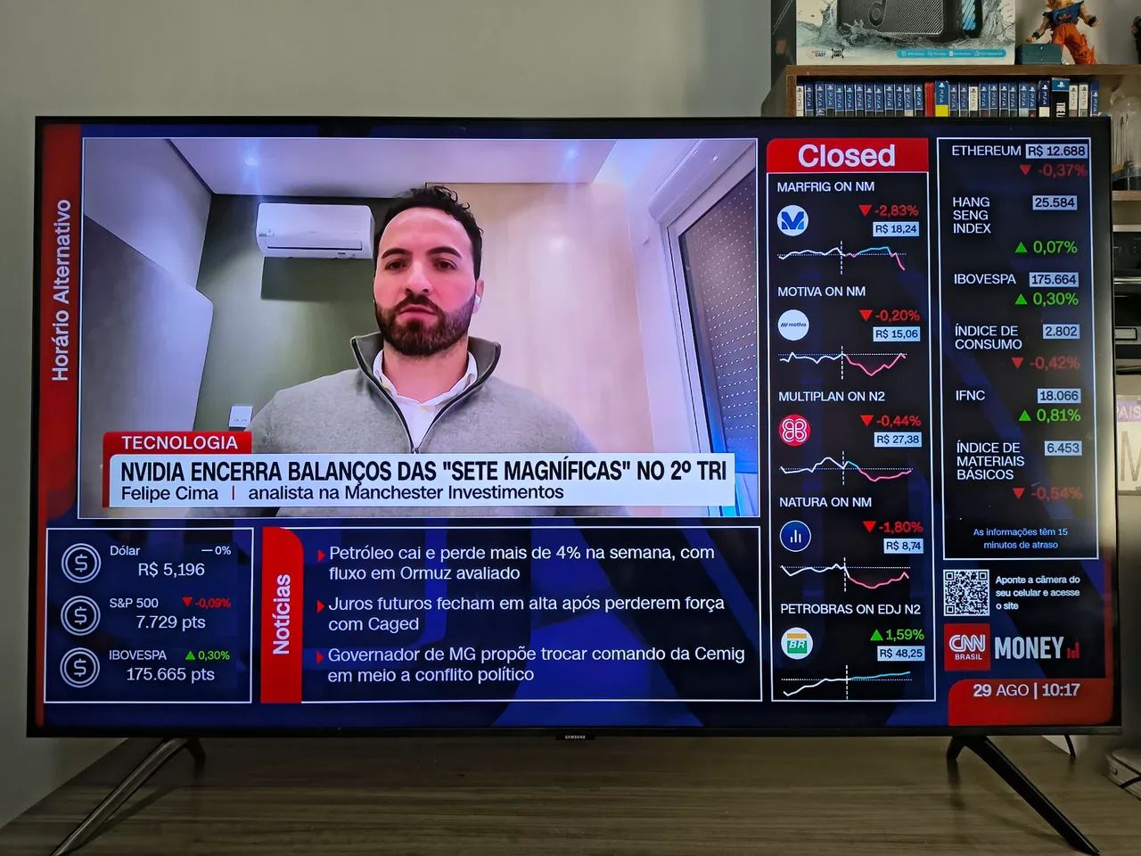 Smart TV Samsung 4K 55 Polegadas  - Foto 3