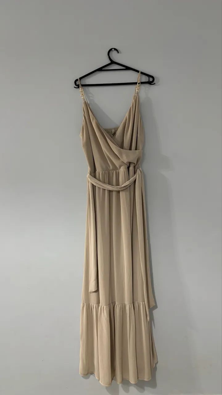 Vestido  Bege 