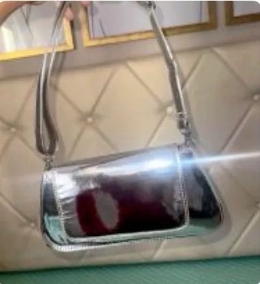 Bolsa prata Zara - Foto 2