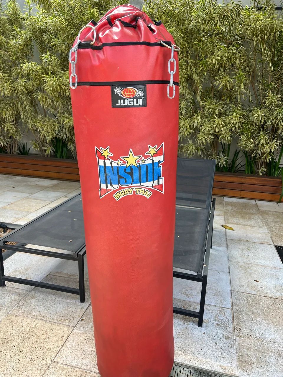 Saco de Pancada Profissional Inside Muay Thai 1,60 m Cheio