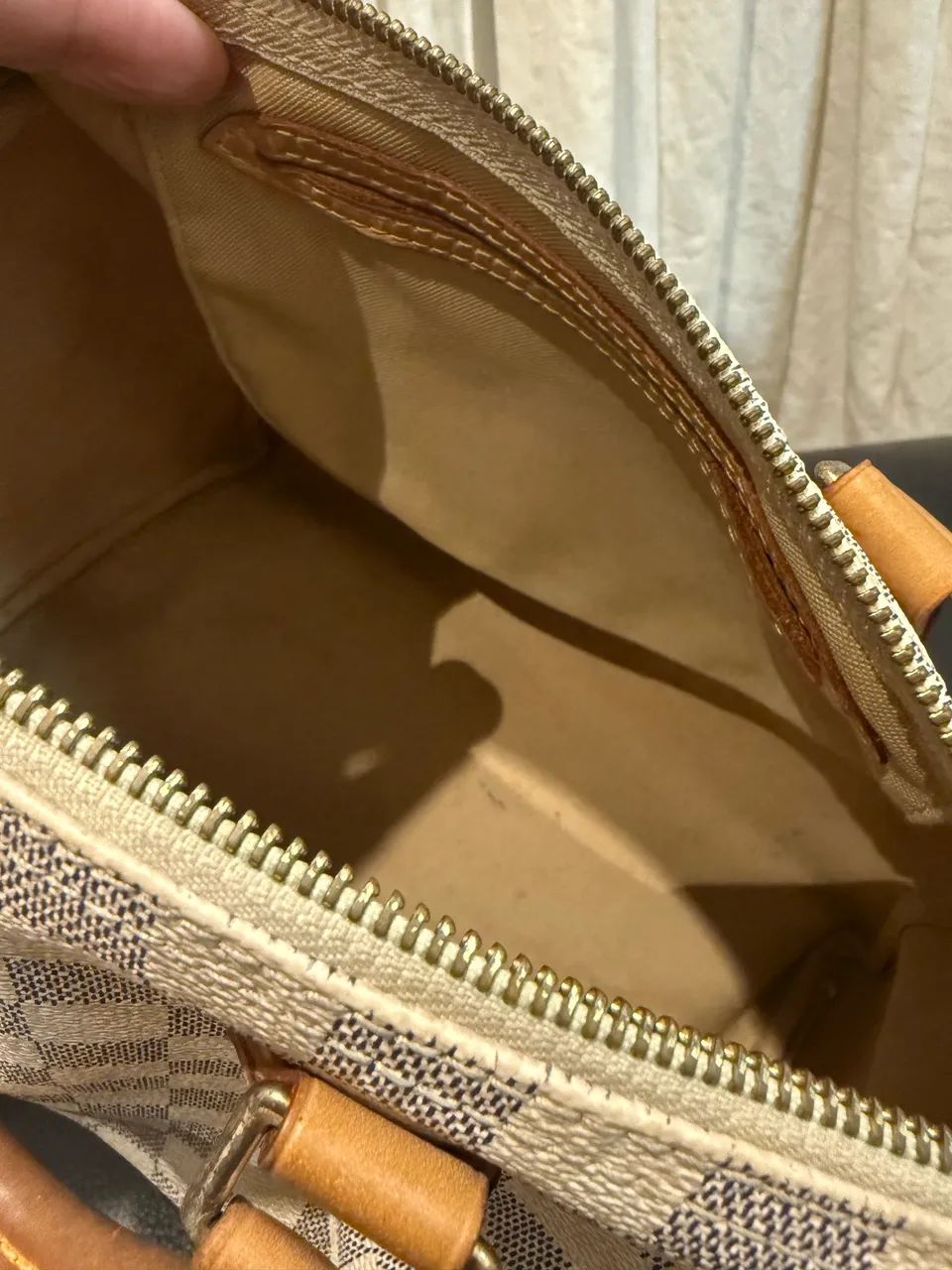 Louis Vuitton Speedy Damier Azur Original - Código SD2007 - Excelente Estado - Foto 5
