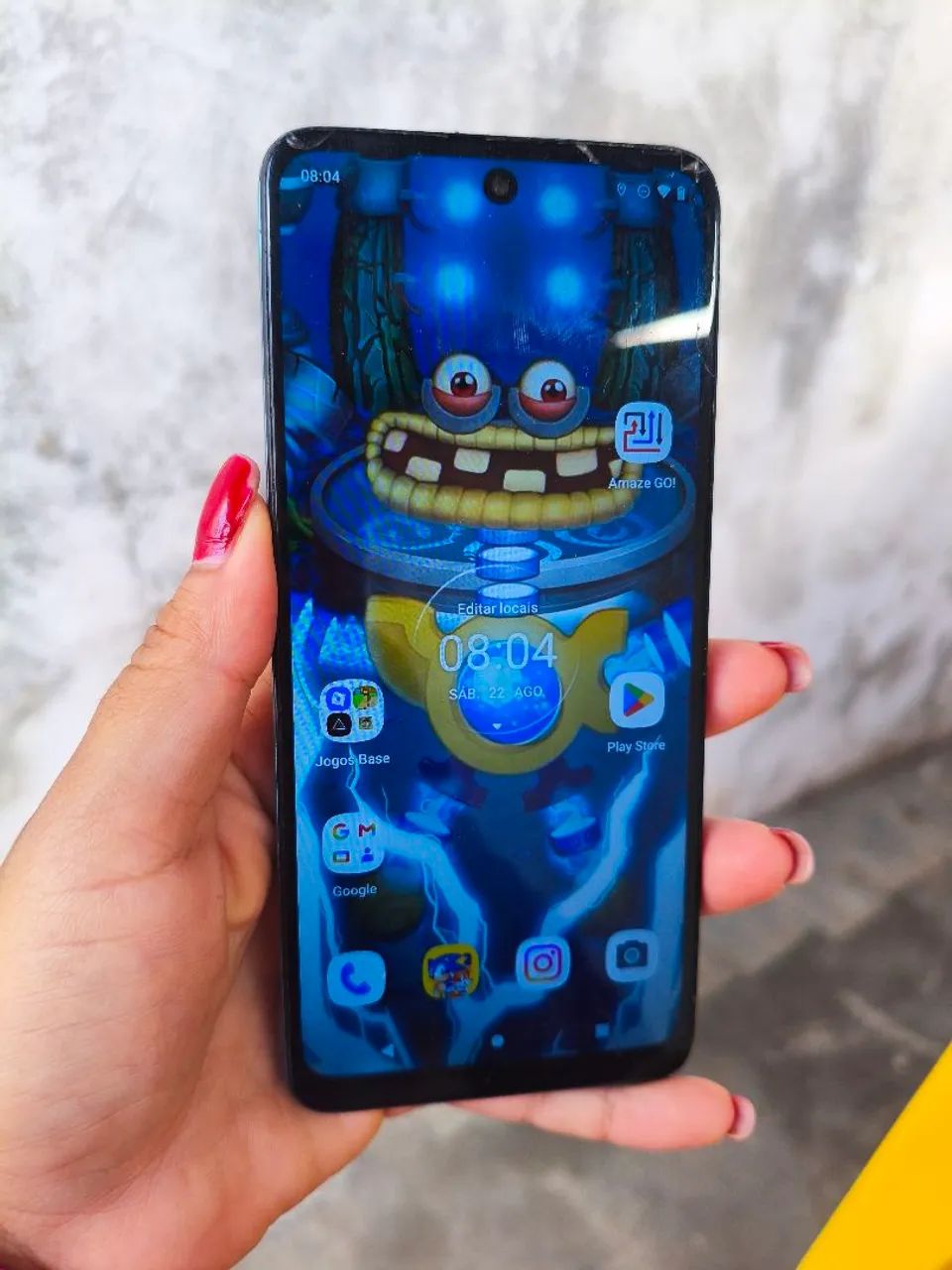 Motorola g22 tem que trocar display  - Foto 2