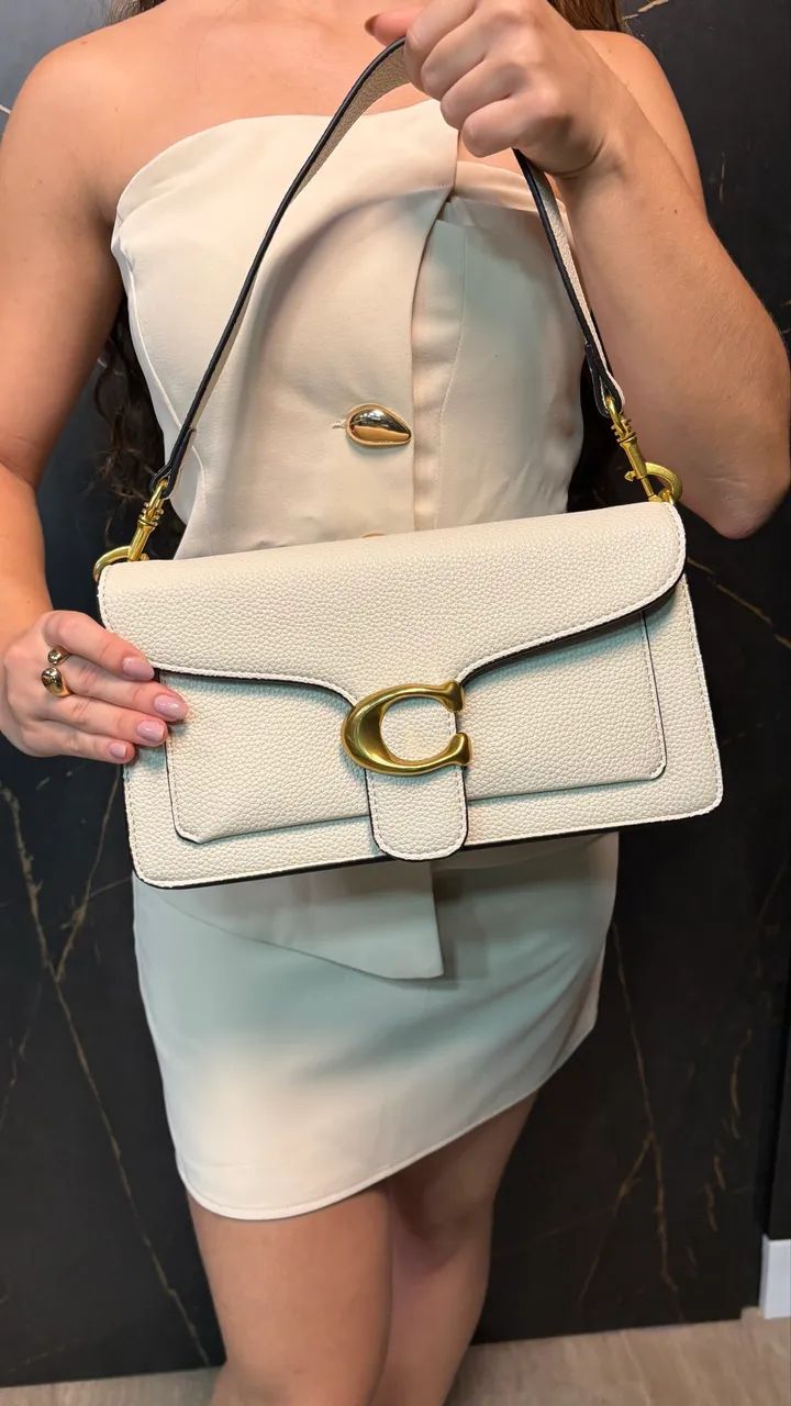 Bolsa Feminina Coa Premium Off White