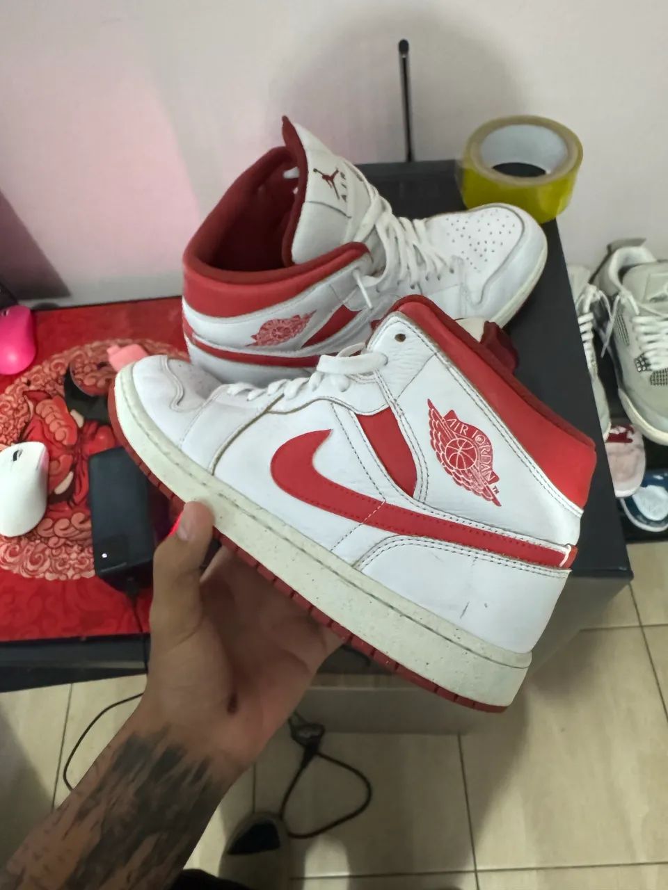 Air Jordan 1 White dune 