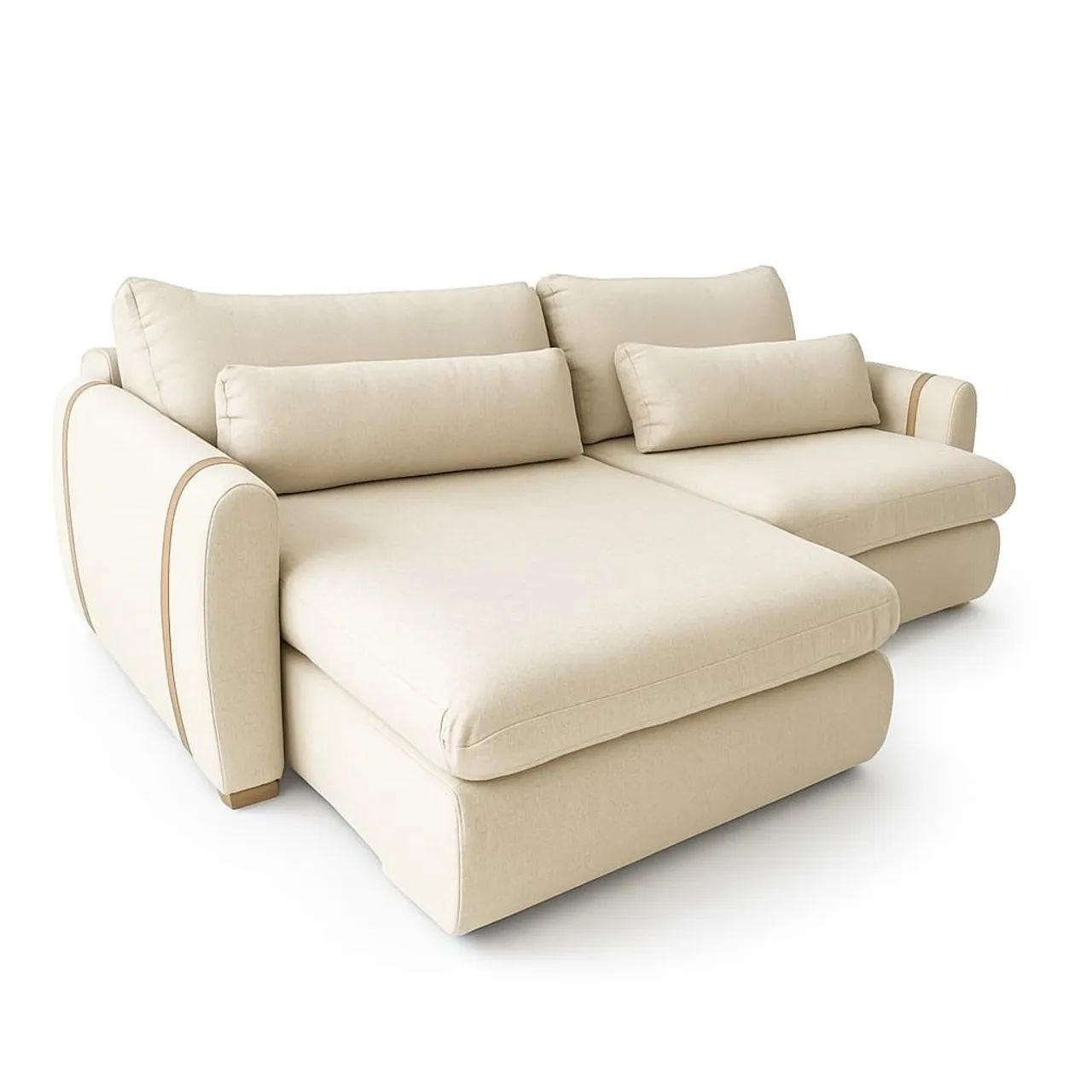 Sofá Cama Retrátil Reclinável Zara 230m s77