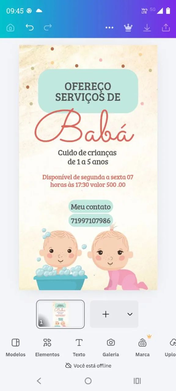 Tia Bruna babá 