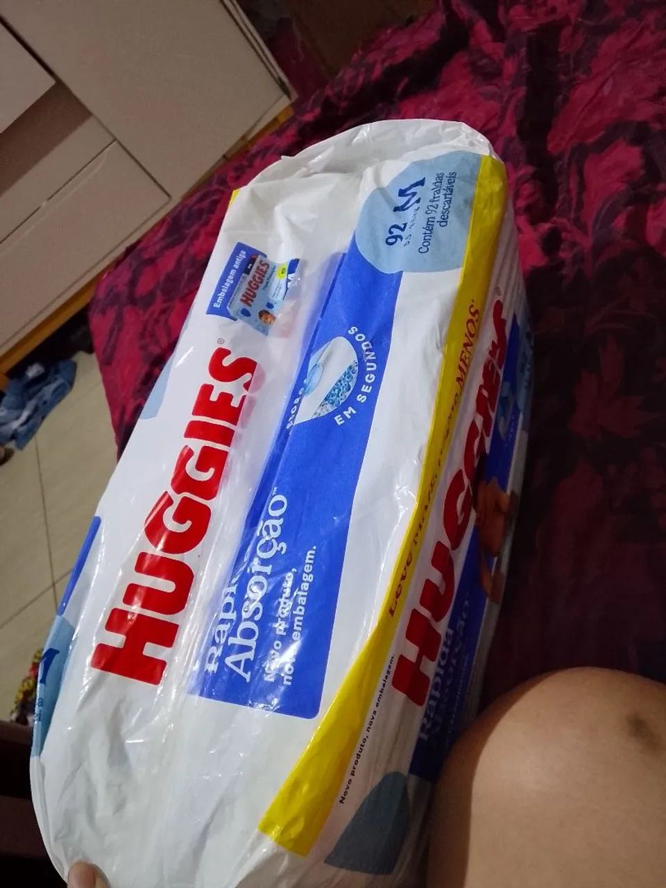Fralda Huggies vendo ou troca  - Foto 2