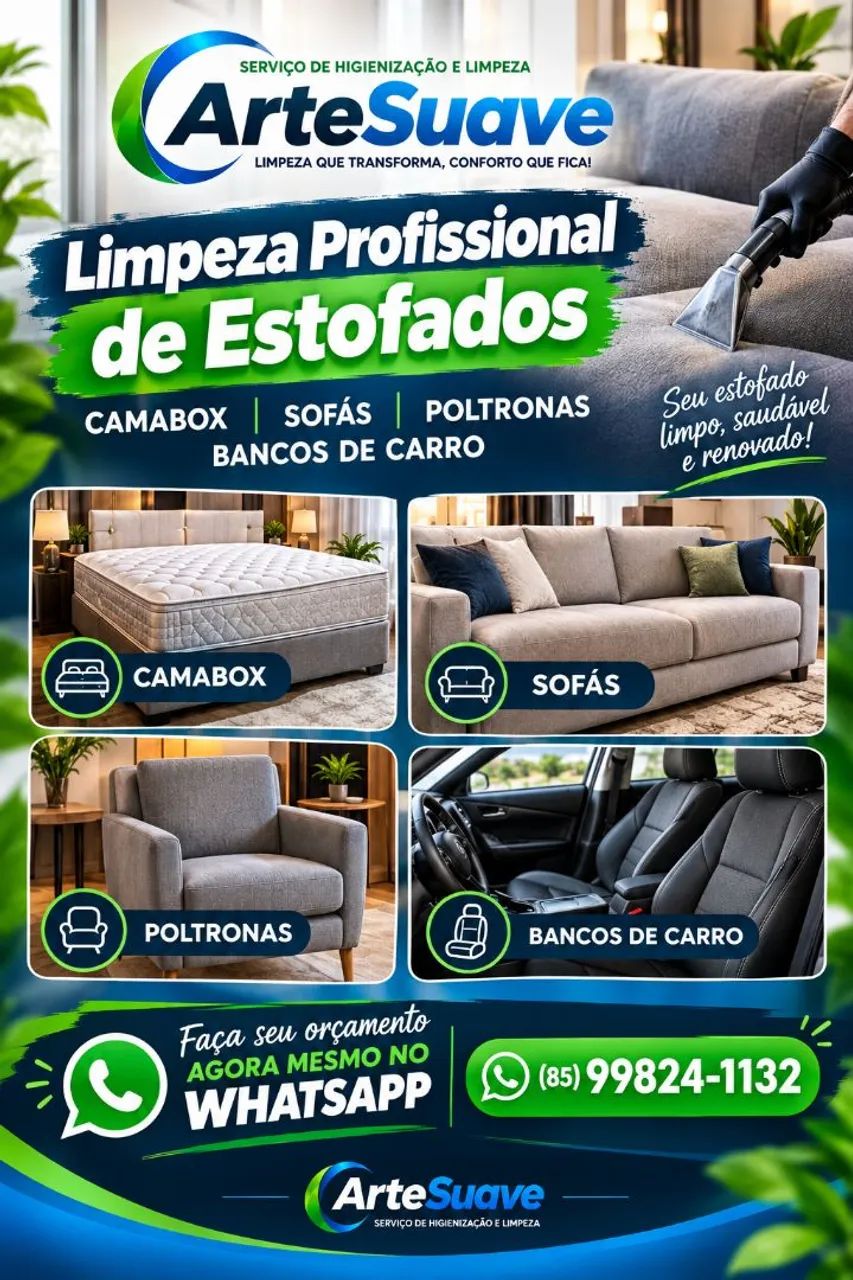 LIMPEZA PROFISSIONAL DE ESTOFADOS - Foto 2