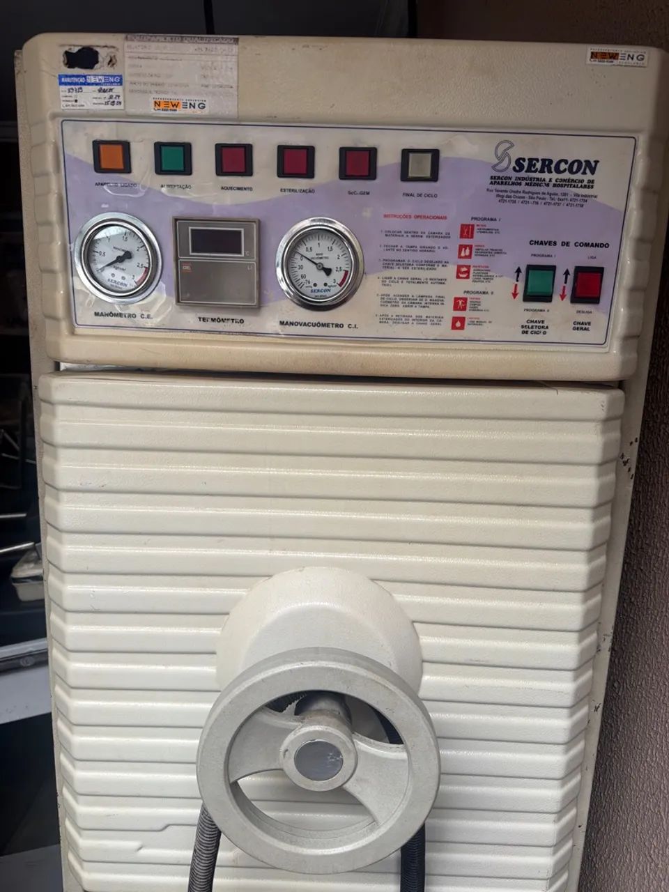 Autoclave vertical Sercon 