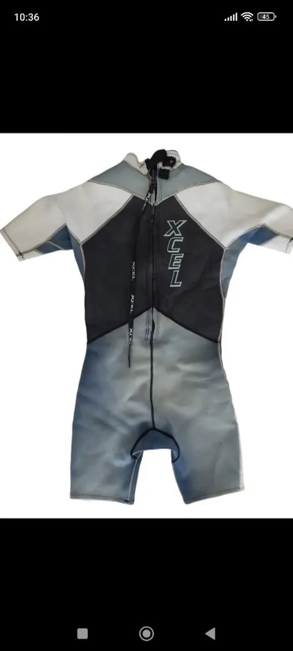 Long John / roupa de neoprene - Foto 4