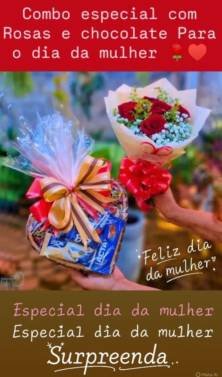 DIA DA MULHER PRESENTE 