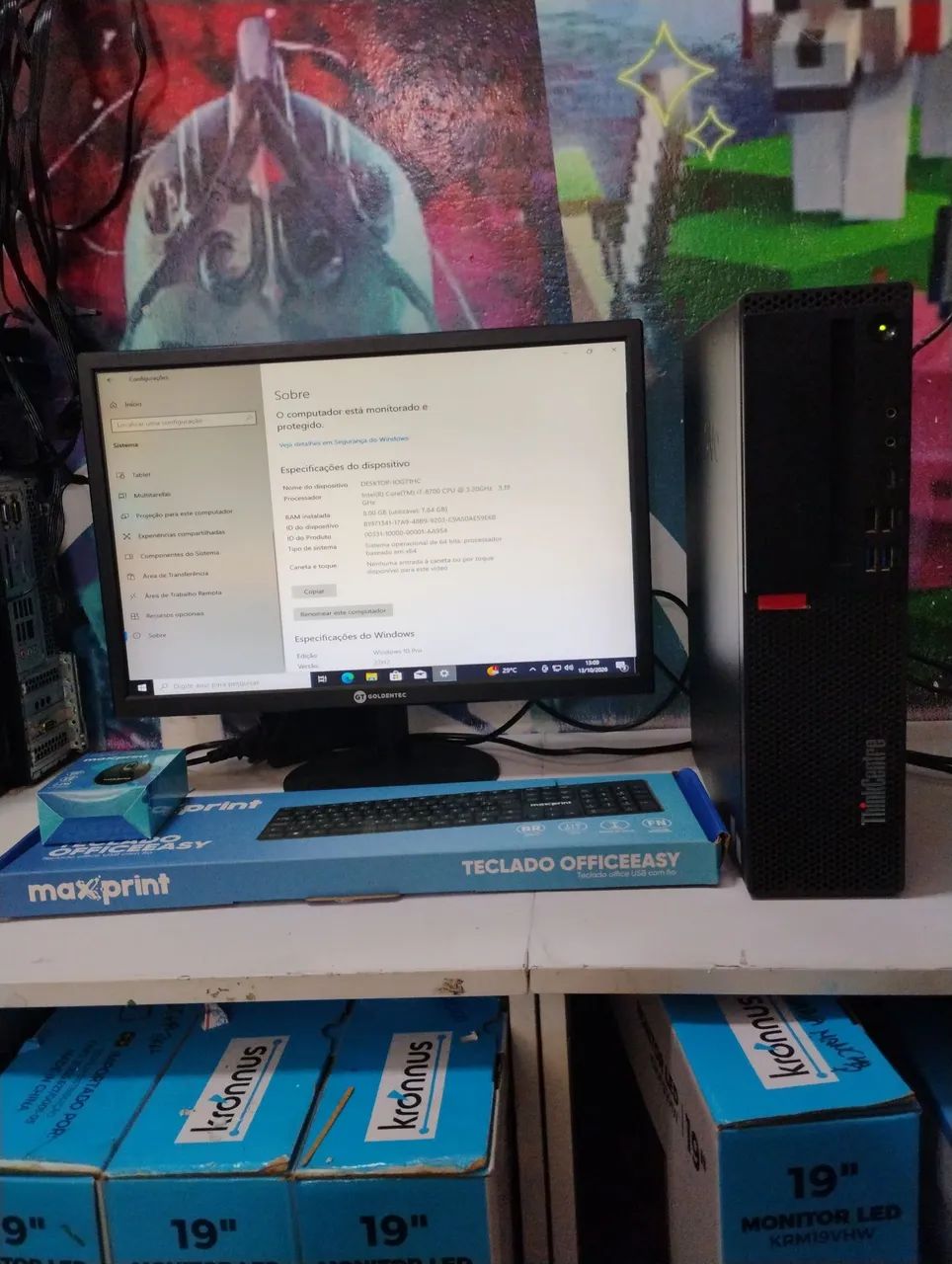 COMPUTADOR LENOVO  i7 de 8ª geração - Foto 2
