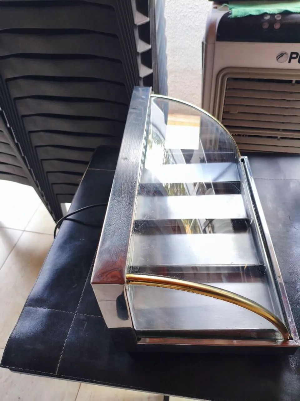 Estufa para salgados 4 bandeja inox - Foto 4