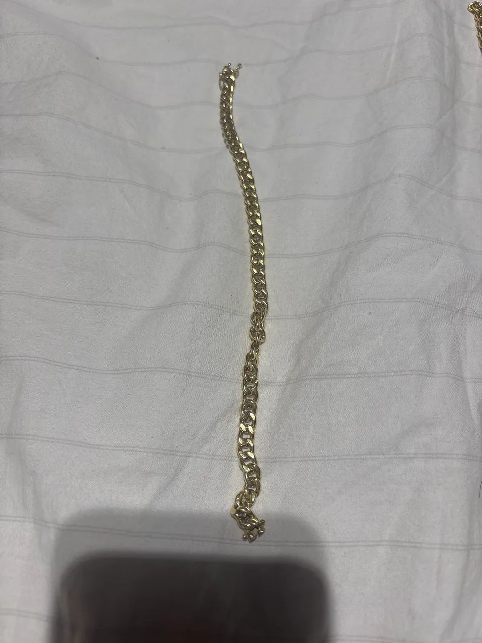Ouro 18k pulseira