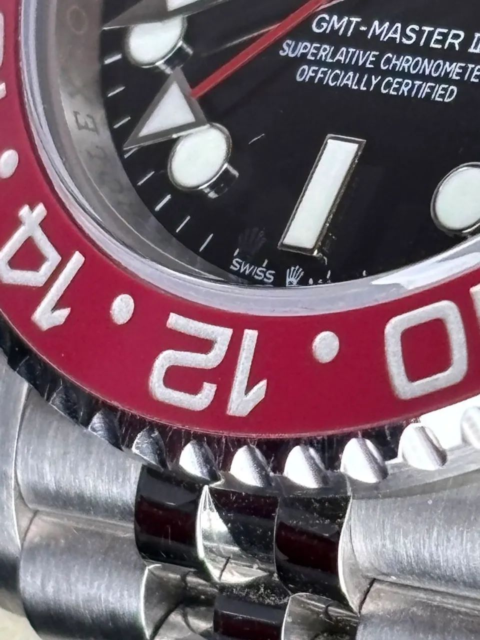 Relógio Rolex GMT master II Pepsi Super clone - Foto 3