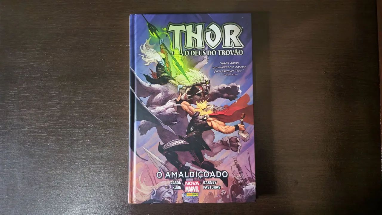 Thor - O Amaldiçoado - Nova Marvel - HQ Panini