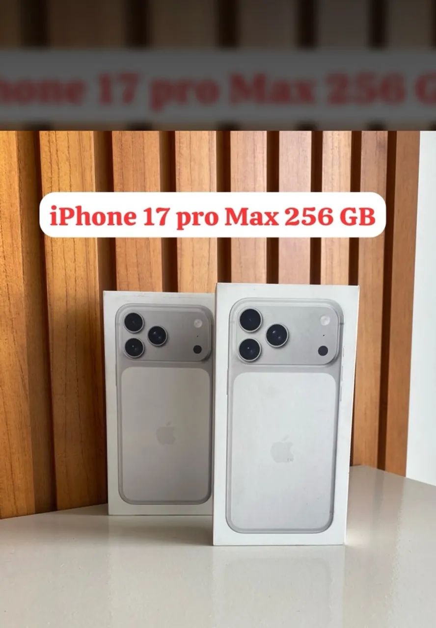 Iphone 17 pro max 256g