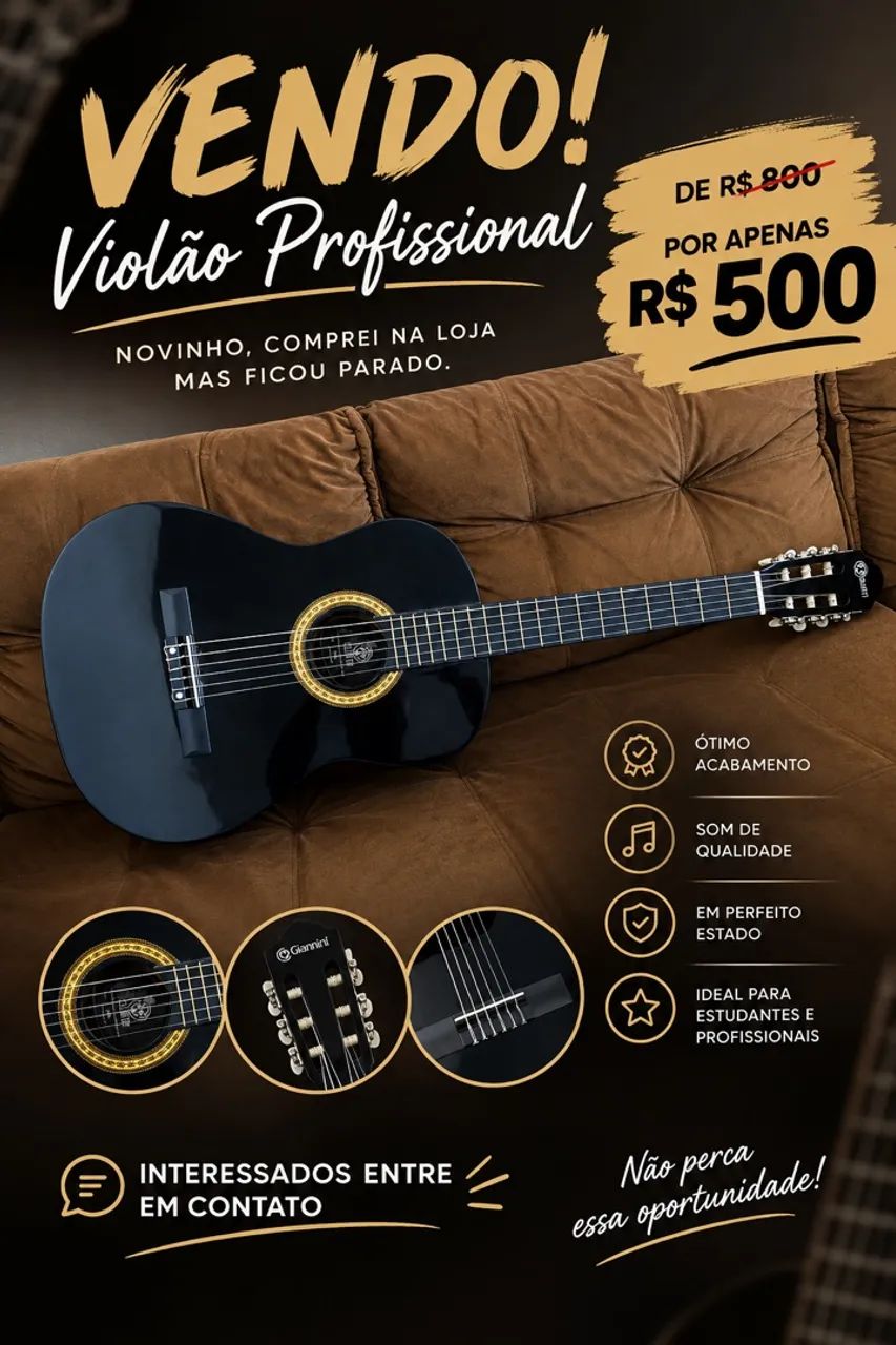 Violão profissional  - Foto 3