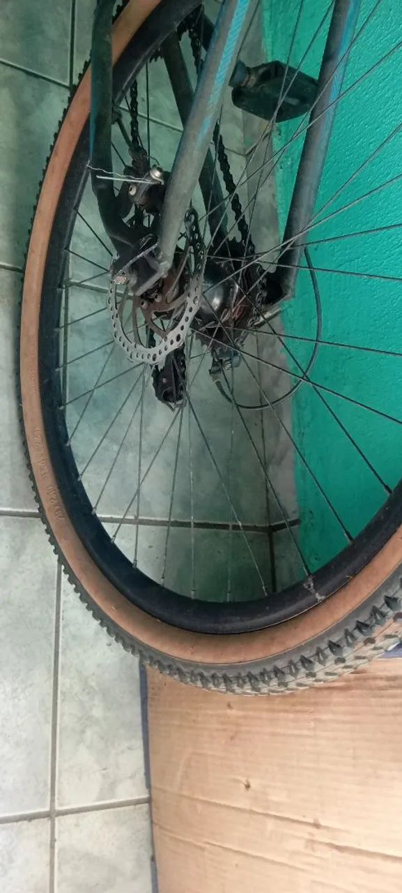 Bicicleta aro 29 detalhe de uso  - Foto 4
