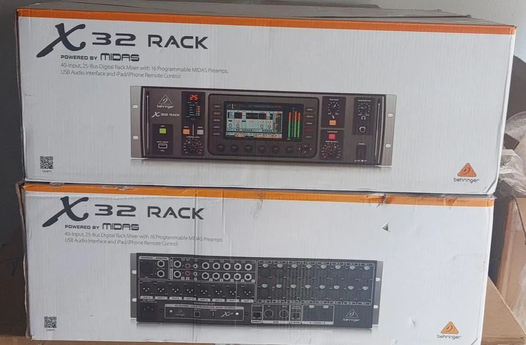 MESA DE SOM BEHRINGER X32 RACK 