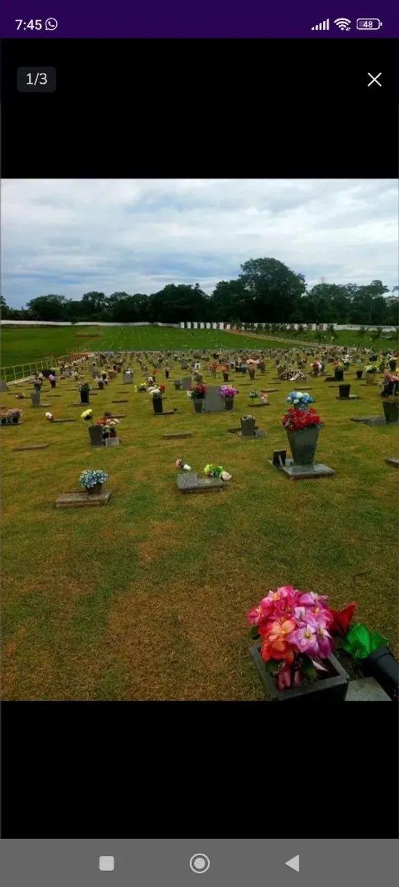 Jazigo no Cemitério Morada da Paz