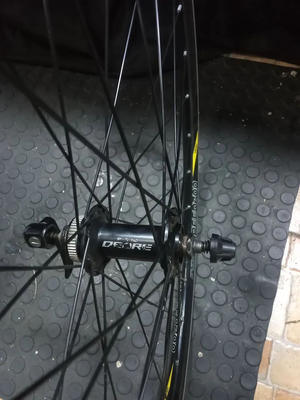 Roda dianteira speed shimano deore vzan - Foto 2