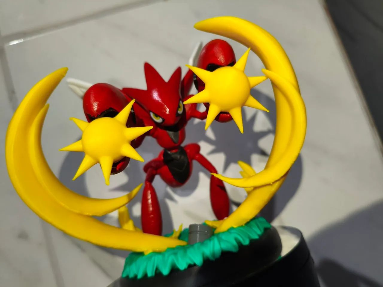 Diorama Scizor Pokémon  - Foto 4