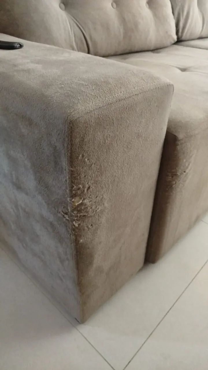 Sofá retrátil reclinável 2,5m - Foto 2