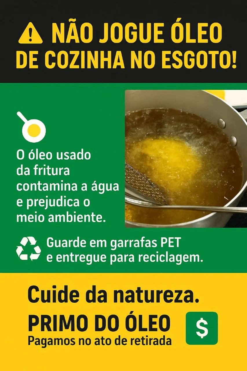 Compramos seu óleo usado. (Mineral e Vegetal) - Foto 4